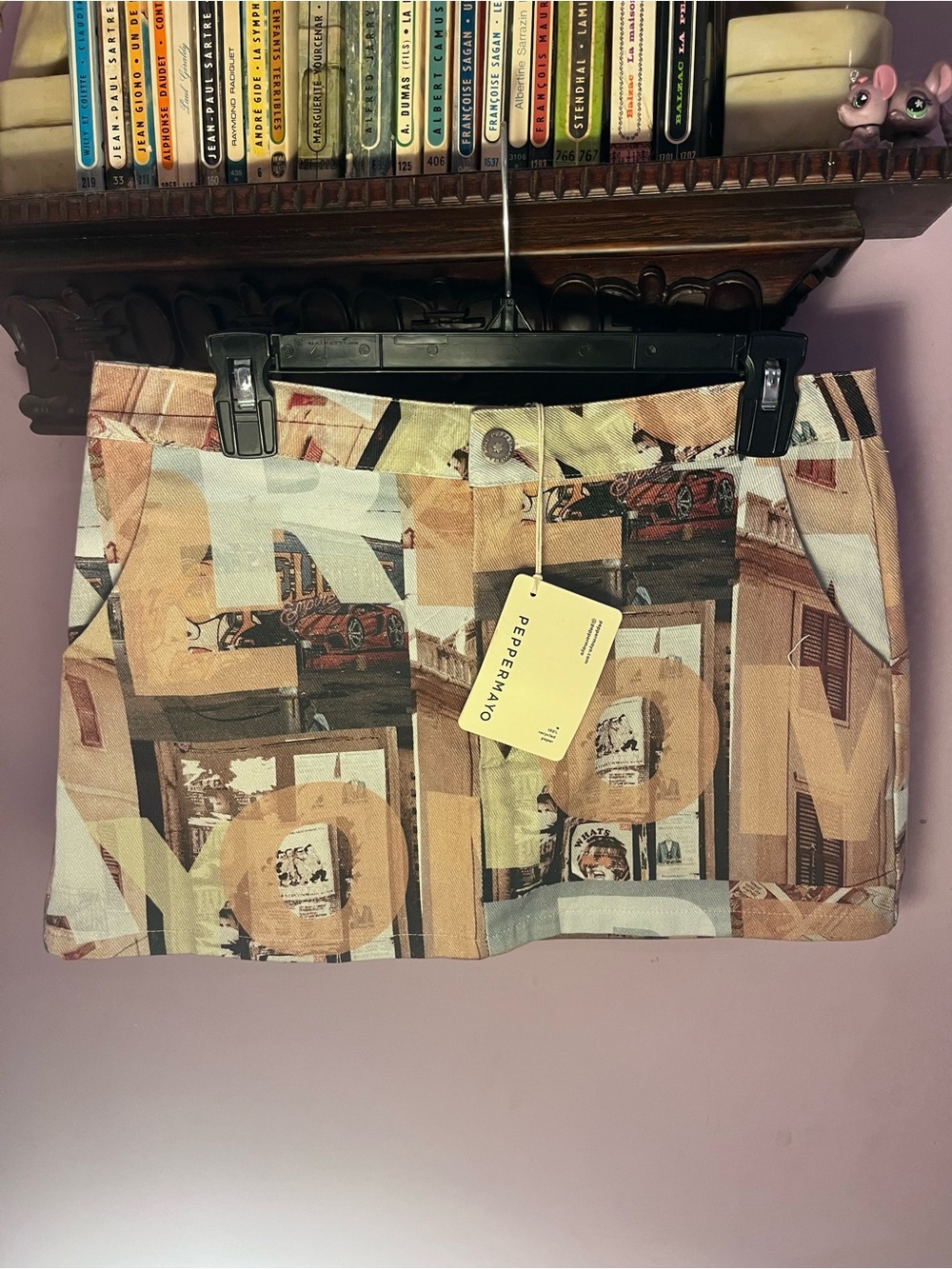 Peppermayo Graphic Mini Skirt Size 4